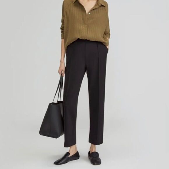 Everlane NWT Dream High Rise Elastic Waist Stretch Pant with Pockets… - Picture 5 of 16